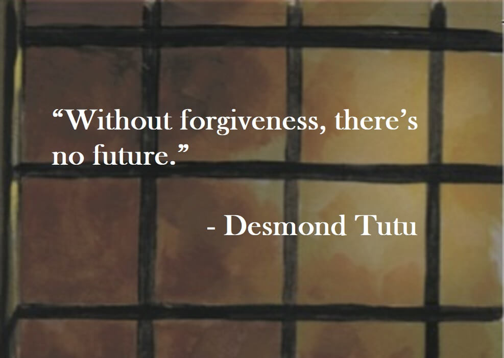 Desmond Tutu Quote on Hoist Point - Without forgiveness, there's no future.