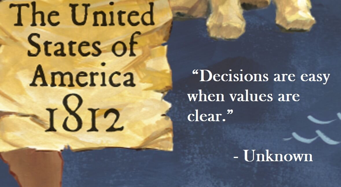 Unknown Quote on Hoist Point Decisions are easy when values are clear.