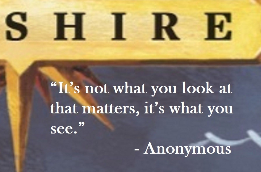 It’s not what you look at that matters, it’s what you see. Anonymous Quote on Hoist Point
